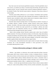 Turizmo struktūros analizė Panevėžio rajone 13 puslapis