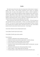 Turizmo struktūros analizė Panevėžio rajone 2 puslapis