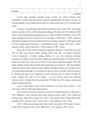 Užimtumo pokyčiai Lietuvoje atkūrus Nepriklausomybę 17 puslapis