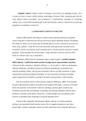 Vadovo funkcijos ir veikla organizacijoje 8 puslapis