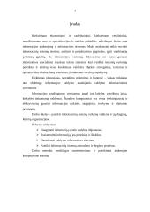 Valdymo informacinės sistemos ir jų kūrimas 3 puslapis