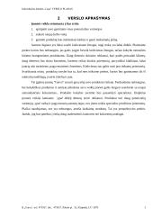 Verslo planas: asmens higienos priemonių pardavimas IĮ "Gaiva" 3 puslapis