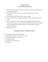 Verslo planas: transporto-ekspedicinės firmos UAB "Transactive" 3 puslapis