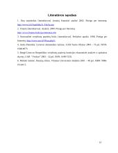 Lietuvos vertybinių popierių rinka, jos analizė 14 puslapis