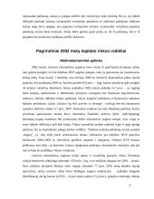 Lietuvos vertybinių popierių rinka, jos analizė 4 puslapis