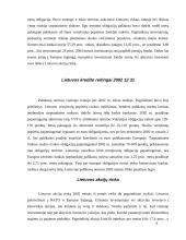 Lietuvos vertybinių popierių rinka, jos analizė 8 puslapis