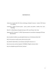 Victorian literature and W.M. Thackeray's Vanity Fair. The influence of Victorian literature on Modernism 11 puslapis