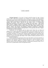 Victorian literature and W.M. Thackeray's Vanity Fair. The influence of Victorian literature on Modernism 10 puslapis