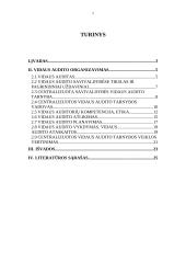 Vidaus audito organizavimas Lietuvos savivaldybėse 2 puslapis
