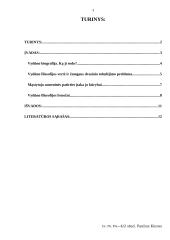 Vydūnas —tautos dvasinės stiprybės ugdytojas 3 puslapis