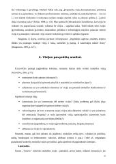 Vizijos reikšmė siekiant mokyklos kaitos, tobulinimo bei veiklos kokybės 10 puslapis