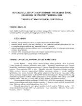 Suaugusių Lietuvos gyventojų sveikatos žinių, elgsenos ir įpročių tyrimas 3 puslapis