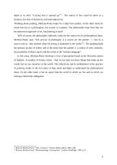 M. Merleau-Ponty "Eye and Mind" 6 puslapis