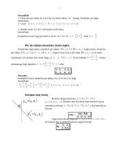 Analizinės geometrijos medžiaga 2 puslapis