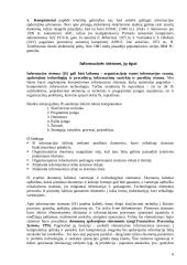 Informacijos ir komunikacijos technologijos. Informacinių sistemų klasifikavimas 6 puslapis