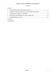 Amžiaus tarpsnių ir individualumo problema 2 puslapis