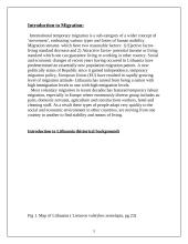 Geography investigation of migration between Lithuania and Ireland 5 puslapis