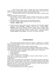 Lentelių sudarymas ir redagavimas 5 puslapis