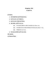 Senojo Testamento Danieliaus knyga 2 puslapis