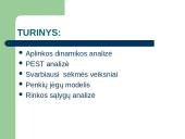 Aplinkos strateginė analizė 2 puslapis