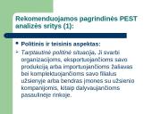 Aplinkos strateginė analizė 17 puslapis