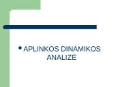Aplinkos strateginė analizė 3 puslapis