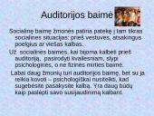Auditorijos baimė ir jos šalinimas 12 puslapis