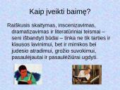 Auditorijos baimė ir jos šalinimas 19 puslapis