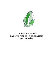 Baltijos jūros lagūnų fizinė-geografinė apybraiža