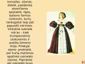 Baroko atspindys drabužių dizaine 13 puslapis