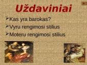 Baroko atspindys drabužių dizaine 2 puslapis