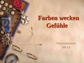 Farben wecken Gefühle