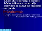 Gamybos proceso organizavimas laike 15 puslapis