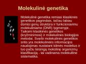 Genetikos mokslas ir raida 11 puslapis
