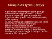 Genetikos mokslas ir raida 13 puslapis