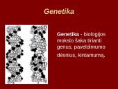 Genetikos mokslas ir raida 5 puslapis