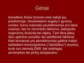 Genetikos mokslas ir raida 7 puslapis