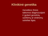 Genetikos mokslas ir raida 10 puslapis