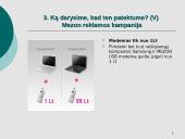 Kliento užduotis Mezon kampanijai 11 puslapis