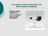 Kliento užduotis Mezon kampanijai 12 puslapis