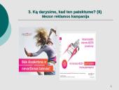 Kliento užduotis Mezon kampanijai 8 puslapis