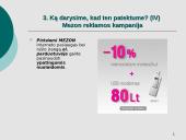 Kliento užduotis Mezon kampanijai 10 puslapis