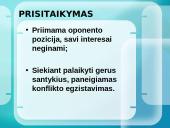Konfliktų sprendimo strategijos. Konfliktų prevencija 6 puslapis