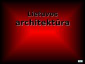 Lietuvos architektūros stiliai