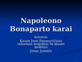 Napoleono Bonaparto karai
