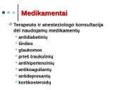 Priešoperacinis laikotarpis. Operacija 12 puslapis