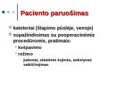 Priešoperacinis laikotarpis. Operacija 20 puslapis