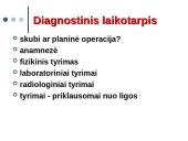 Priešoperacinis laikotarpis. Operacija 3 puslapis