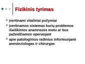 Priešoperacinis laikotarpis. Operacija 5 puslapis