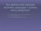 Teisinė programinės įrangos ir duomenų apsauga 12 puslapis